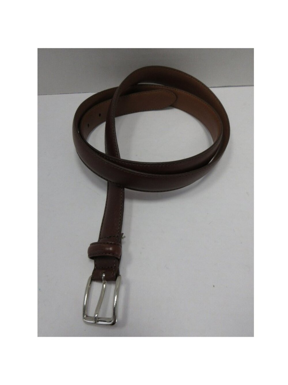 Polo Ralph Lauren Belt 42 Genuine Leather Classic Dress Made in Italy